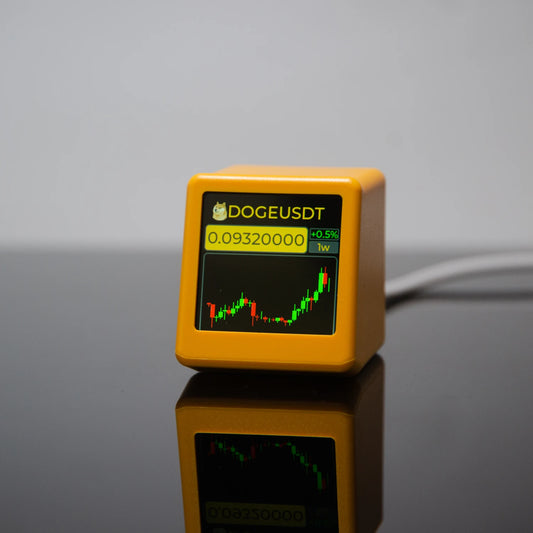 GeekMagic PRO: Rastreador de precios de acciones de criptomonedas