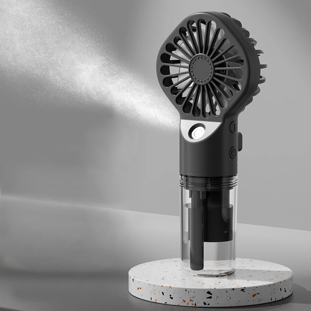 Mini ventilador humidificador portátil