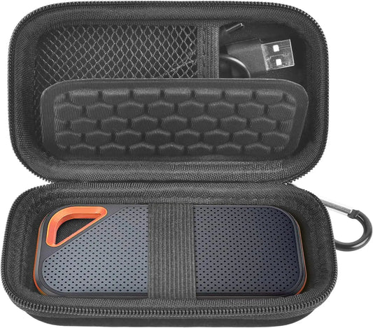 Estuche rígido compatible con SSD externo portátil