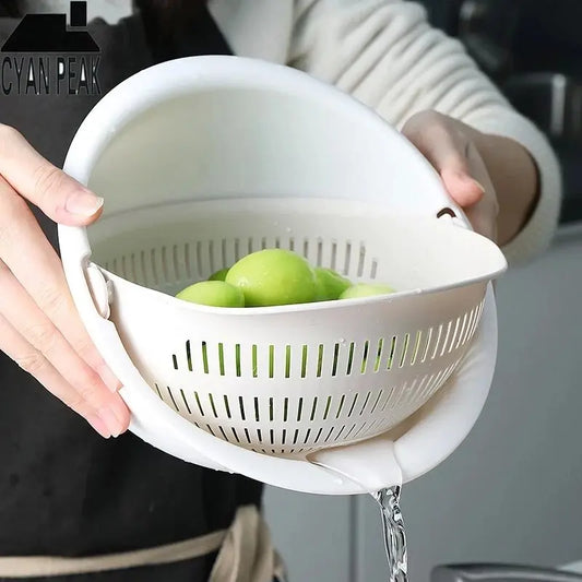 cesta de drenaje de frutas y verduras