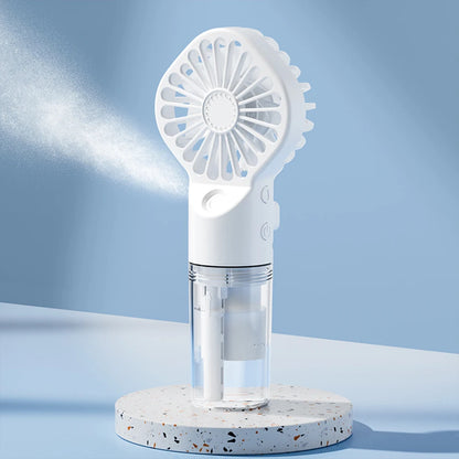 Mini ventilador humidificador portátil
