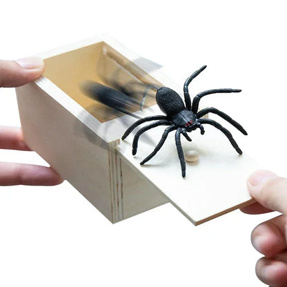 Caja de araña aterradora