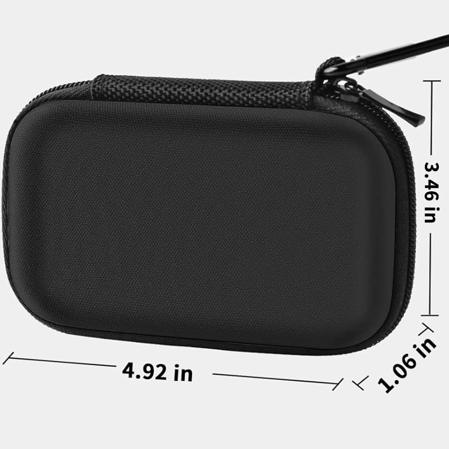 Estuche rígido compatible con SSD externo portátil