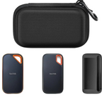 Estuche rígido compatible con SSD externo portátil