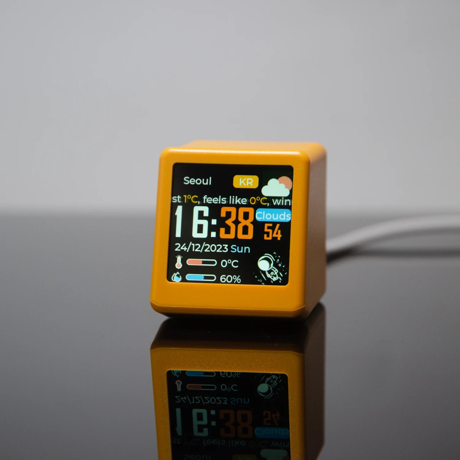 GeekMagic PRO: Rastreador de precios de acciones de criptomonedas