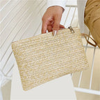 handcrafted coastal clutch