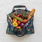Market flat lay