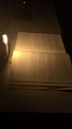 Lumifold, luz de libro portatil