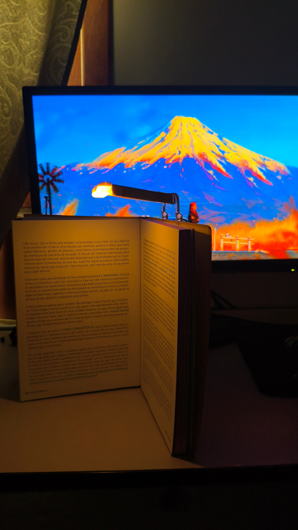 Lumifold™, Luz de libro portatil