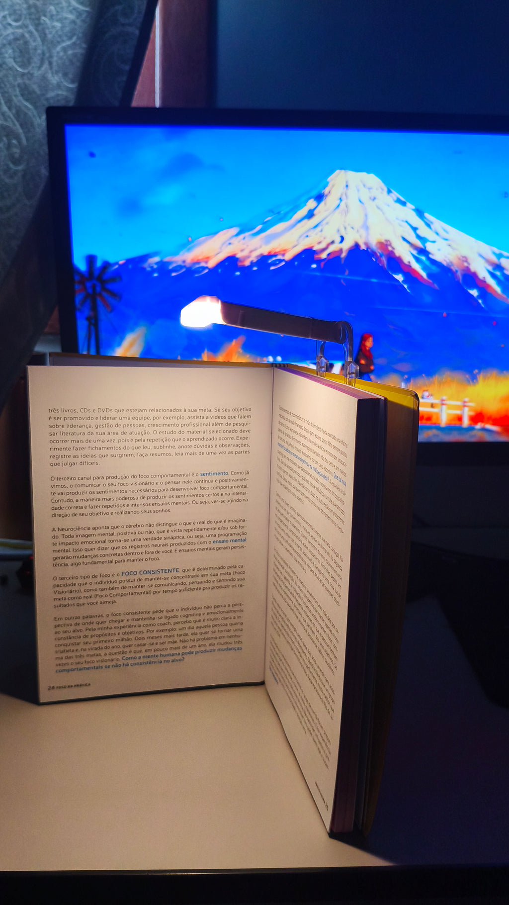 Lumifold™, Luz de libro portatil