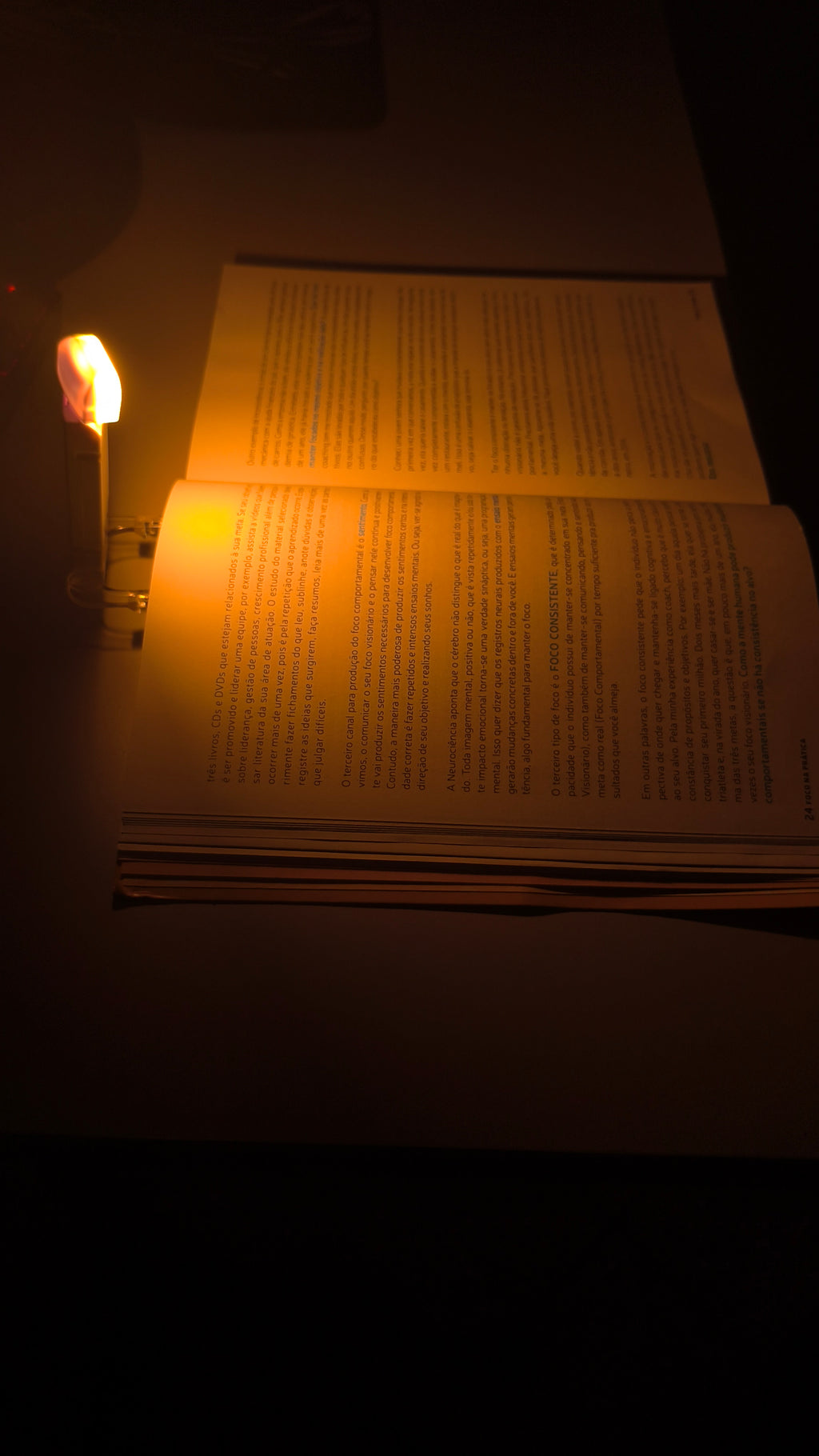 Lumifold™, Luz de libro portatil